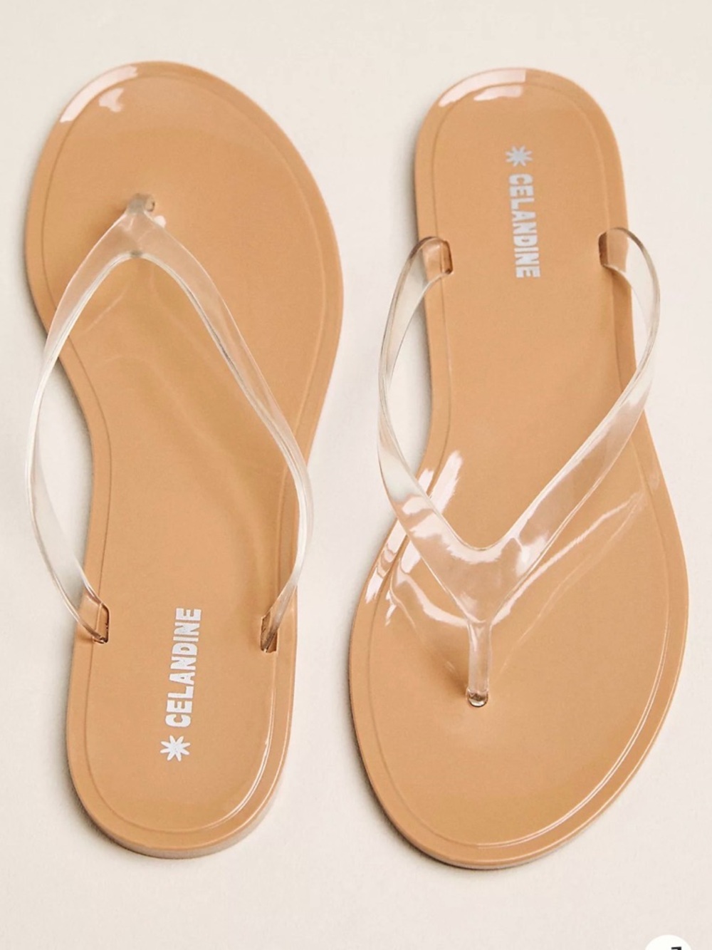 Celandine Jelly Flip Flops